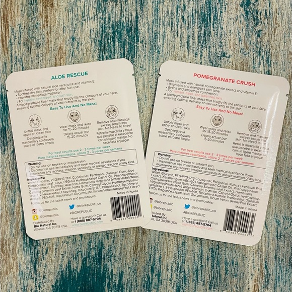 NEW* 6 items- LOT Bundle Skincare; HERO Cosmetics…Grace & Stella…BioRepublic - Picture 11 of 11